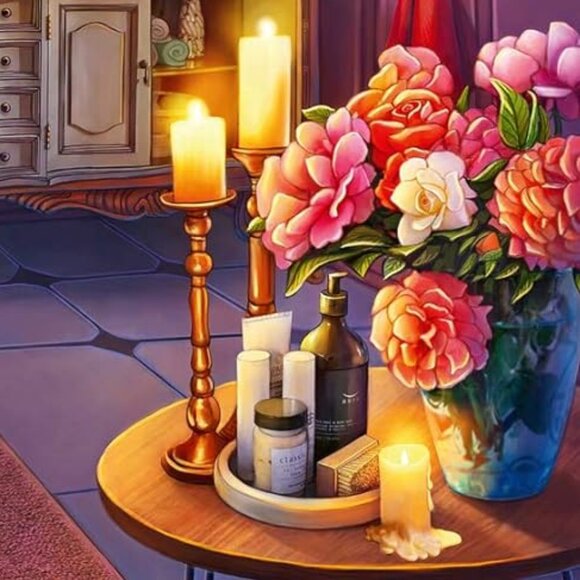 New sealed Ravensburger 500 pcs Large Format Puzzle- Cozy Bathroom - Picture 5 of 12